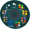 Action Menu emojis page