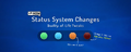 "Upcoming Status System Changes", from February 24.