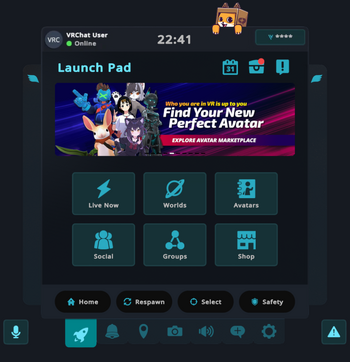 Menus - VRChat Wiki