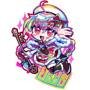 Sticker VketChan 01 Holographic.png