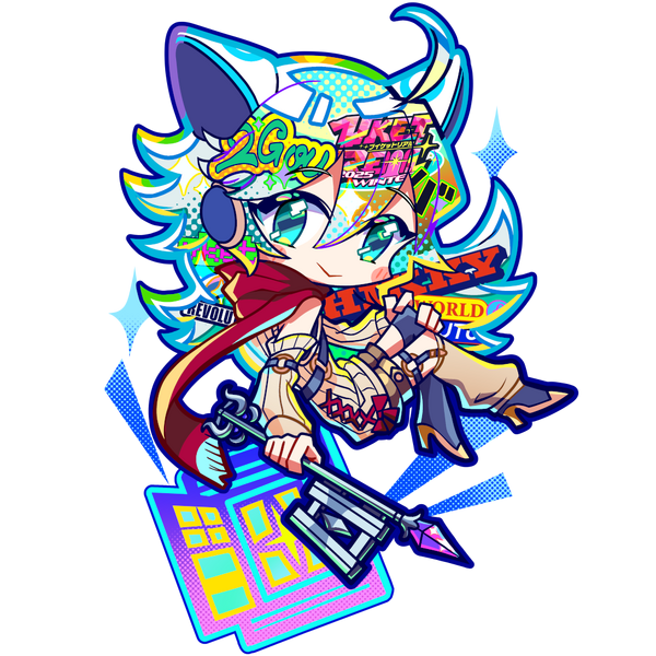 File:Sticker VketChan 02 Holographic.png