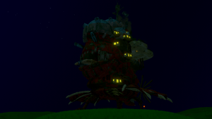 StudioGhibliWorld HowlsCastle Night.webp