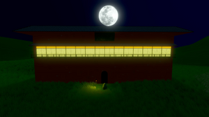 Studio Ghibli Bathhouse at Night.webp