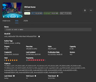 World Info (Info Tab)
