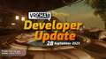 "Developer Update - 28 September 2023", from September 28.