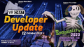 "Developer Update - 12 August 2023.", from August 12.