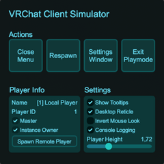 ClientSim - VRChat Wiki